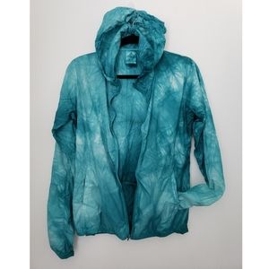 ADIDAS NWOT Kanoi Coll. tie-dye packable jacket